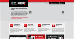 Desktop Screenshot of drivercheck.ca